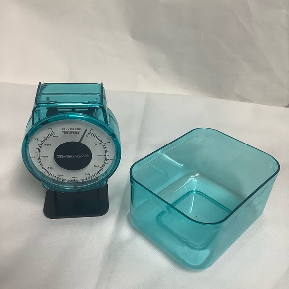 Mechanical Kitchen Scale Transparent Black Plastic - Picture 14 of 16